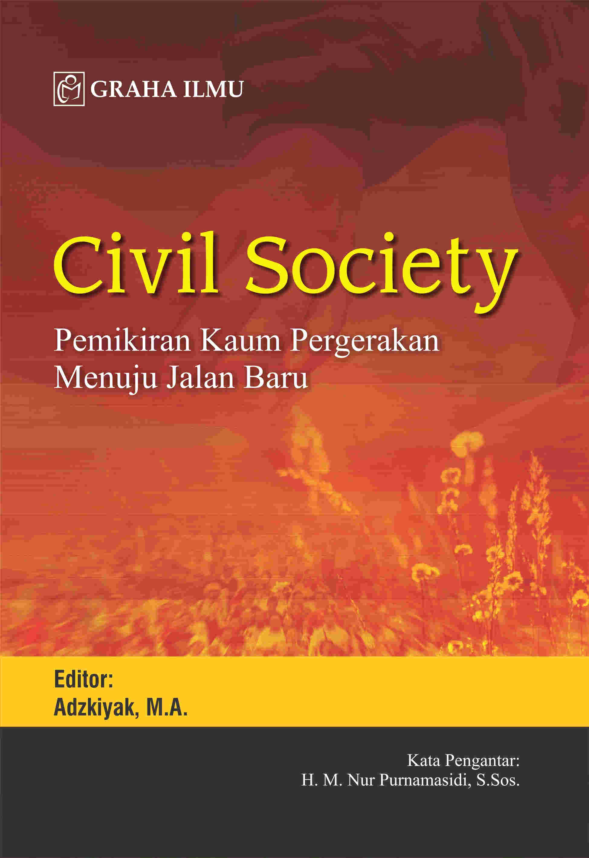 Sampul buku Civil Society; Pemik...